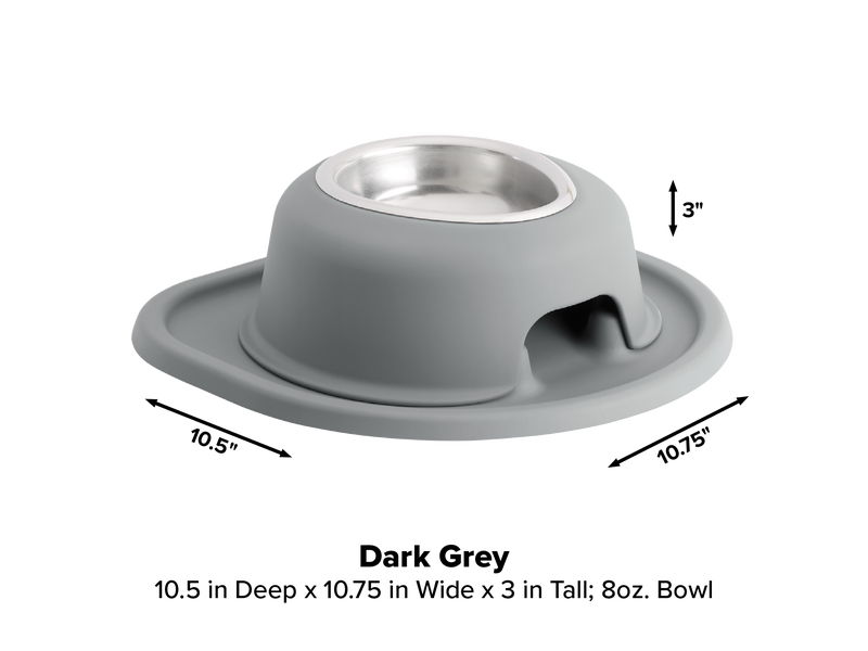 Single Dog Bowl Raised Feeding System - WeatherTech