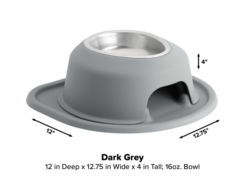 Single Dog Bowl Raised Feeding System - WeatherTech